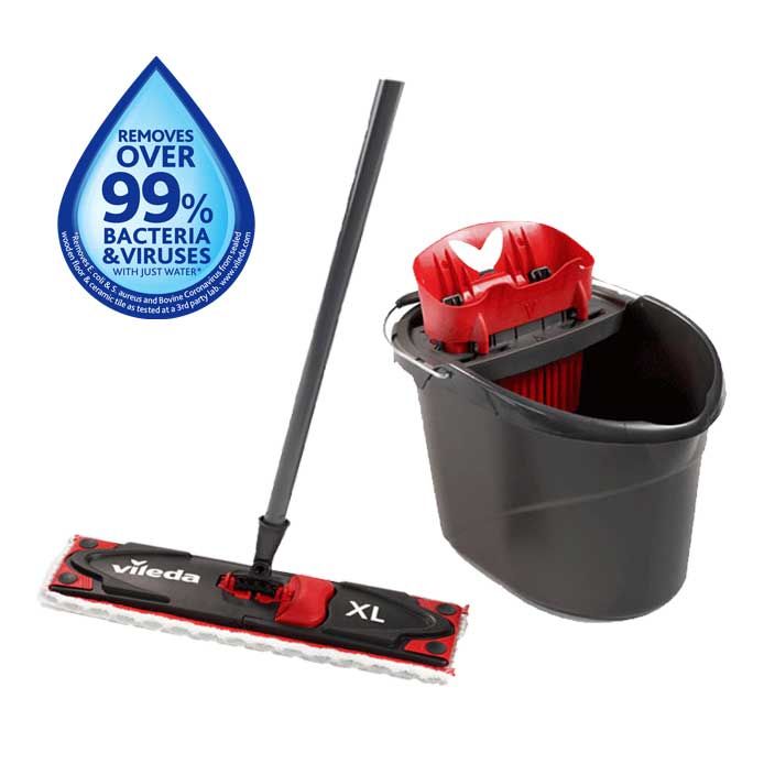 Vileda UltraMax XL Flat Mop & Bucket System